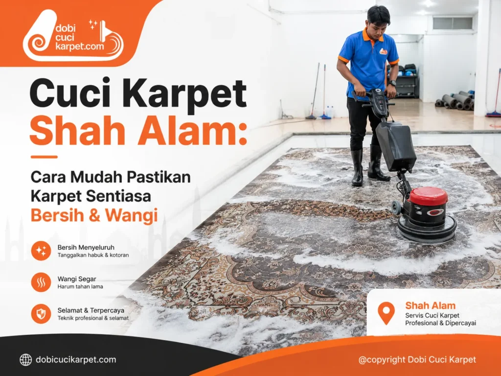 servis cuci karpet shah alam
